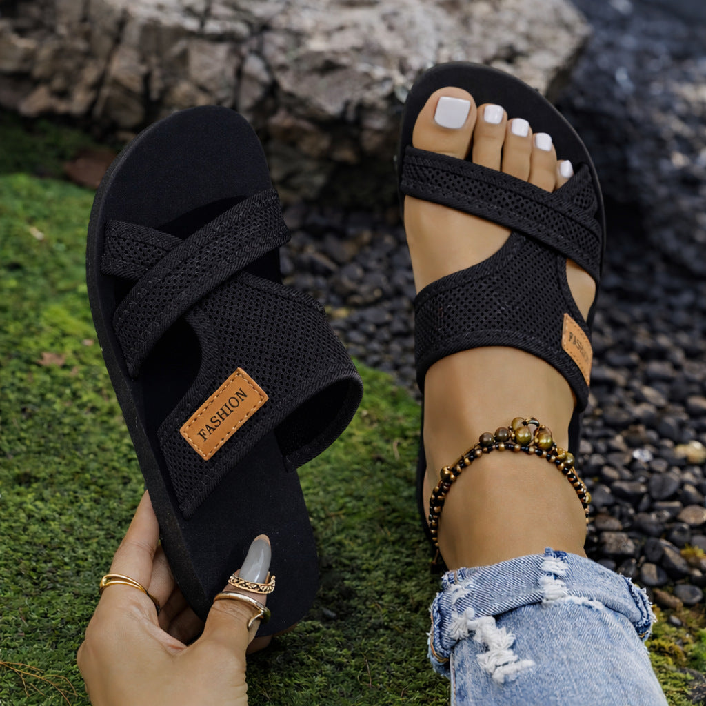 Orthopedic Slide Sandals for Women - Breathable Mesh