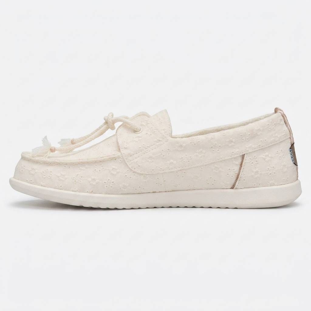 🔥50% OFF Today!!!🔥Women's Breathable Textile Slip-On Boat Shoes